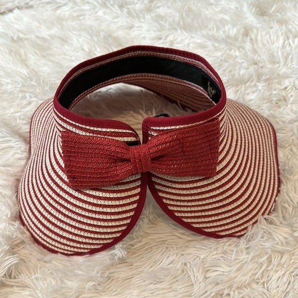 Sun Visor Stripe Hat - Picture 2 of 6